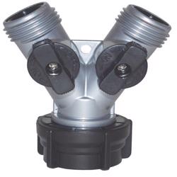 GHYV GHT Twin Valve GHYV Garden Hose Twin Valve